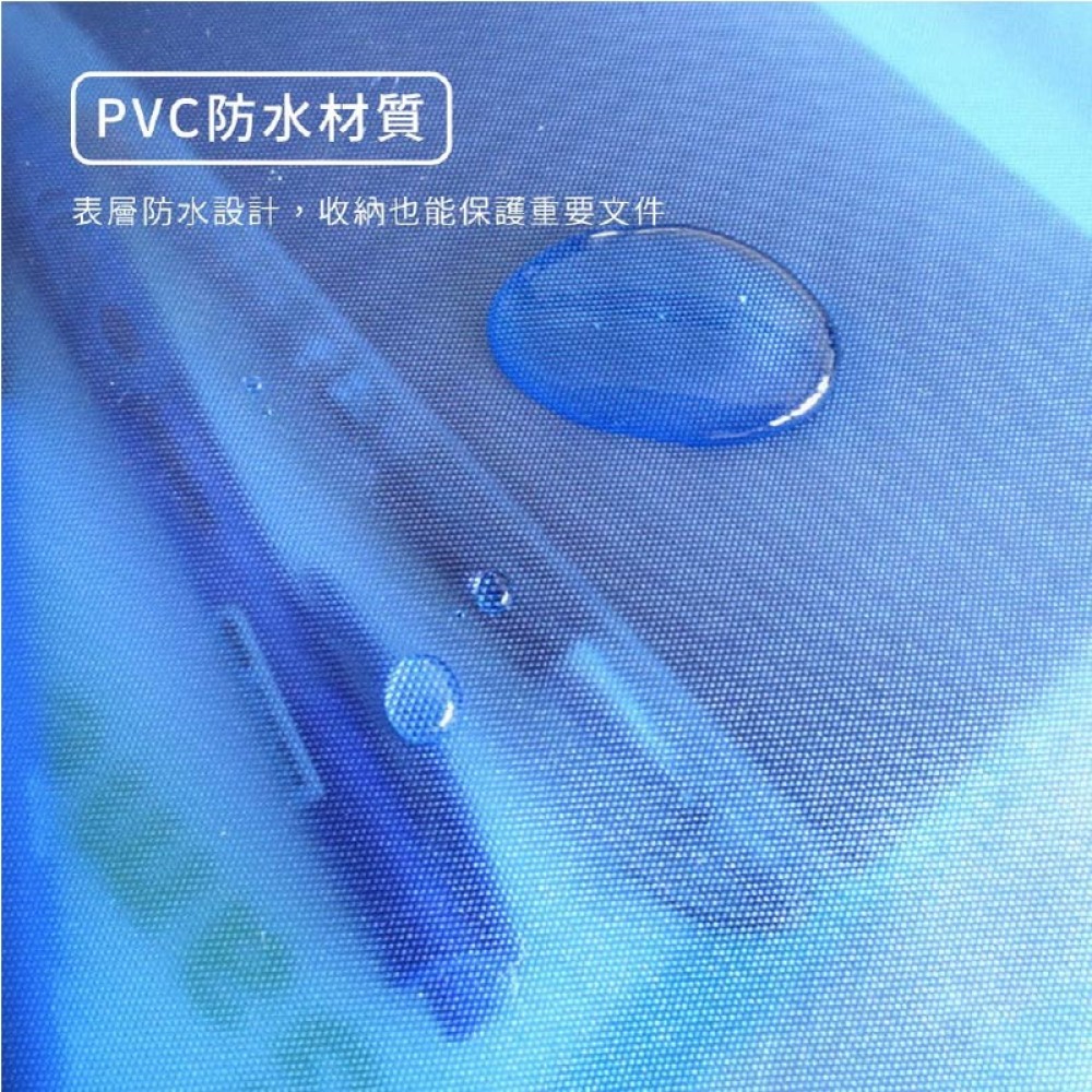 【好貨】PVC拉鍊雙層資料袋 雙層拉鍊資料袋 PVC 防水 辦公文具 資料夾 資料包 資料袋 文件袋 收納包 MQ安心購